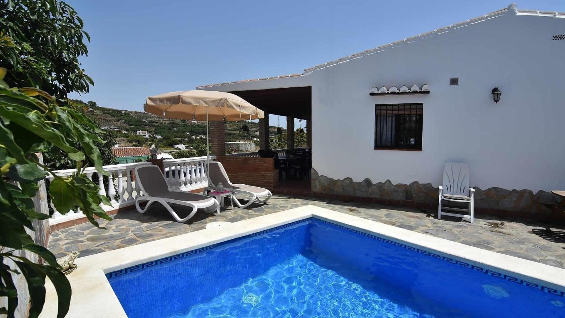 Ferienhaus Mit Privatpool Fuer 4 Personen Ca 90 Qm In Frigiliana, Andalusien Costa Del Sol Villa Nerja Buitenkant foto