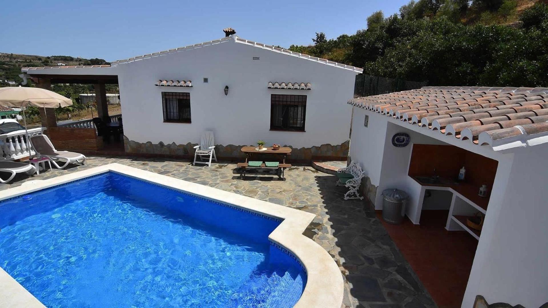 Ferienhaus Mit Privatpool Fuer 4 Personen Ca 90 Qm In Frigiliana, Andalusien Costa Del Sol Villa Nerja Buitenkant foto