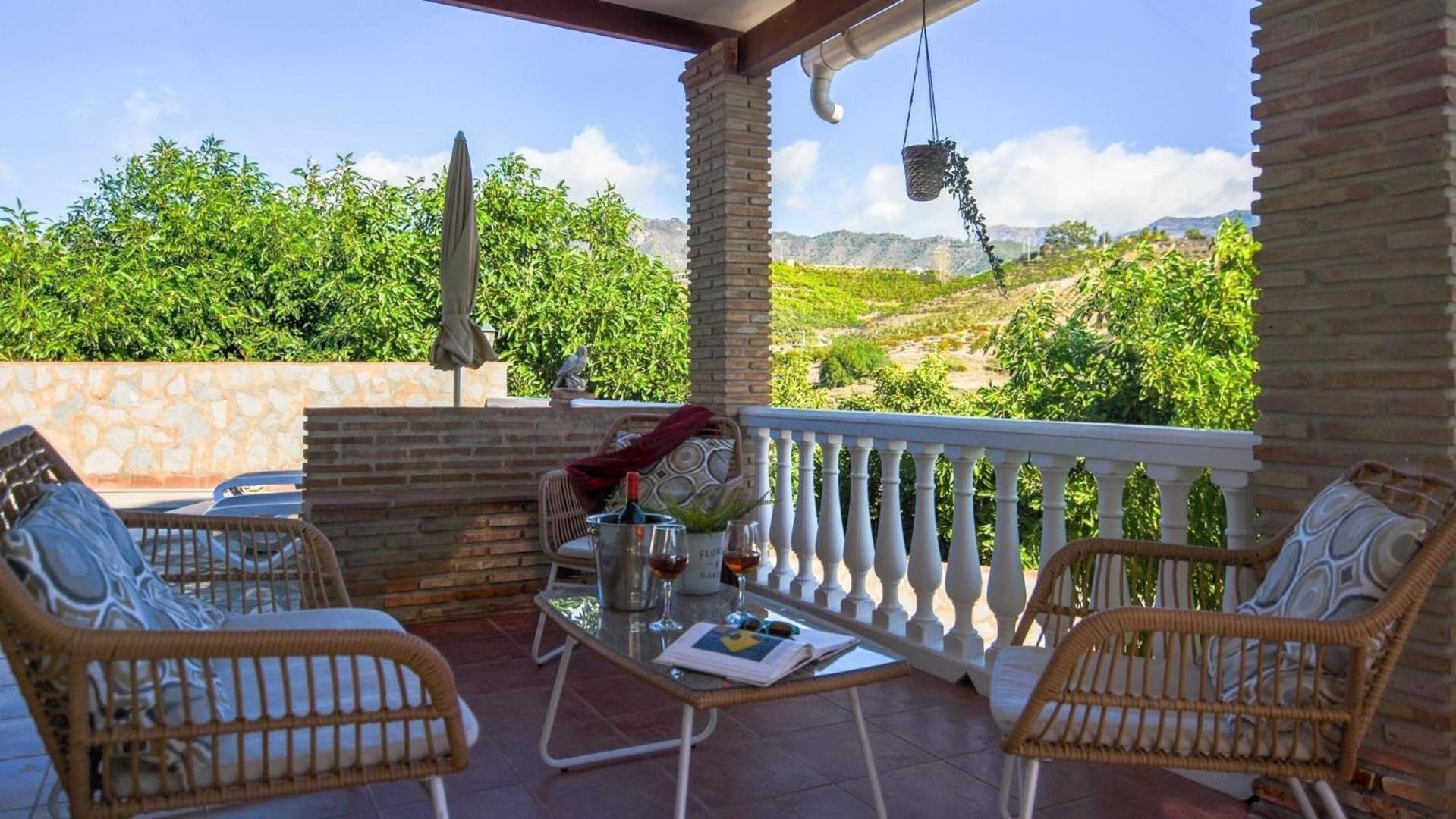 Ferienhaus Mit Privatpool Fuer 4 Personen Ca 90 Qm In Frigiliana, Andalusien Costa Del Sol Villa Nerja Buitenkant foto