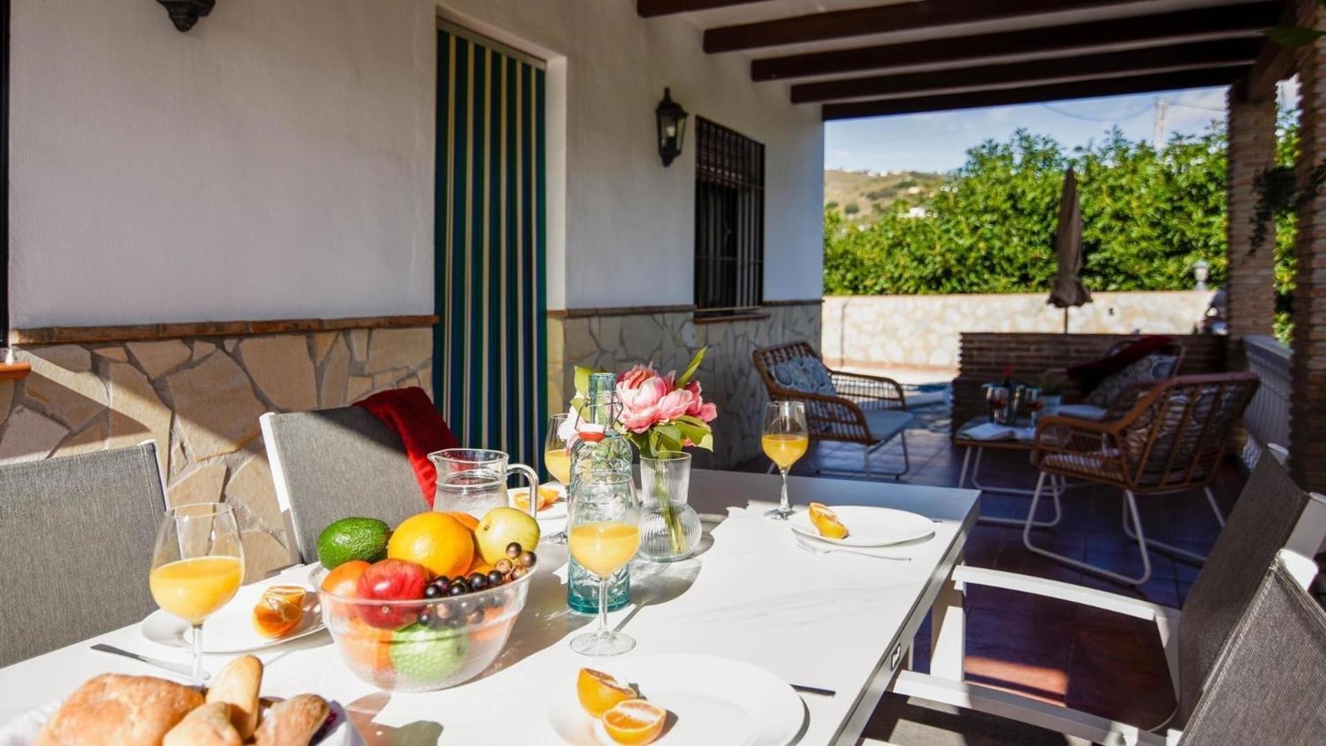 Ferienhaus Mit Privatpool Fuer 4 Personen Ca 90 Qm In Frigiliana, Andalusien Costa Del Sol Villa Nerja Buitenkant foto