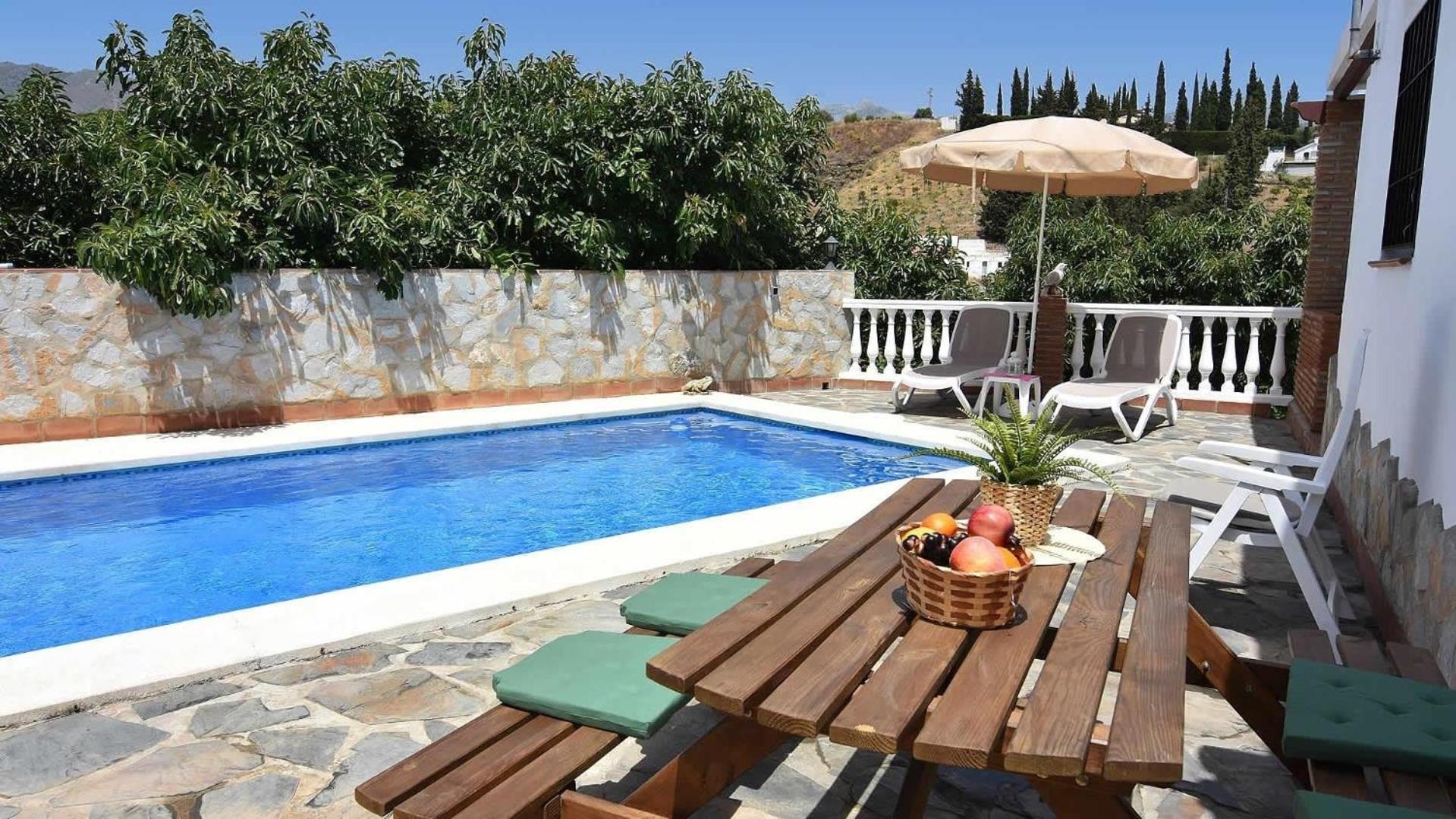 Ferienhaus Mit Privatpool Fuer 4 Personen Ca 90 Qm In Frigiliana, Andalusien Costa Del Sol Villa Nerja Buitenkant foto