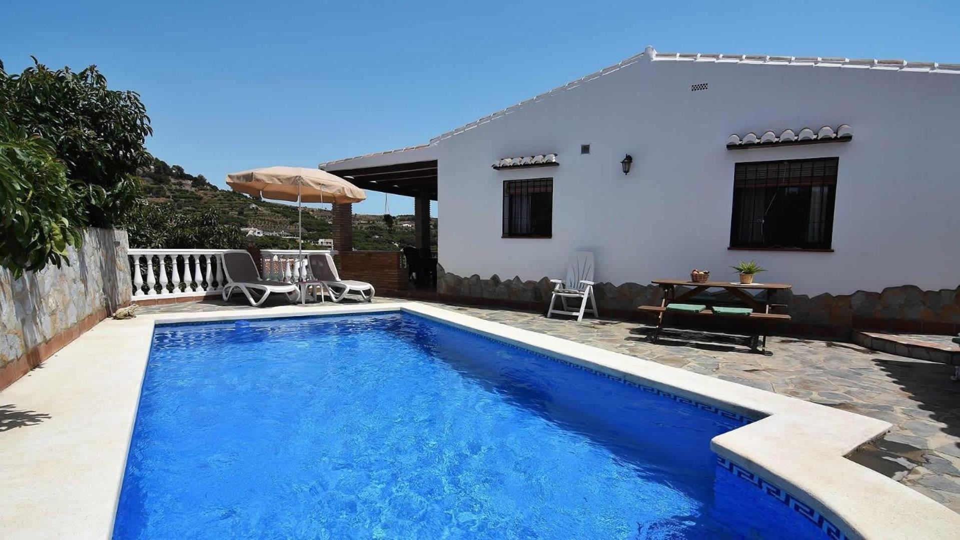 Ferienhaus Mit Privatpool Fuer 4 Personen Ca 90 Qm In Frigiliana, Andalusien Costa Del Sol Villa Nerja Buitenkant foto