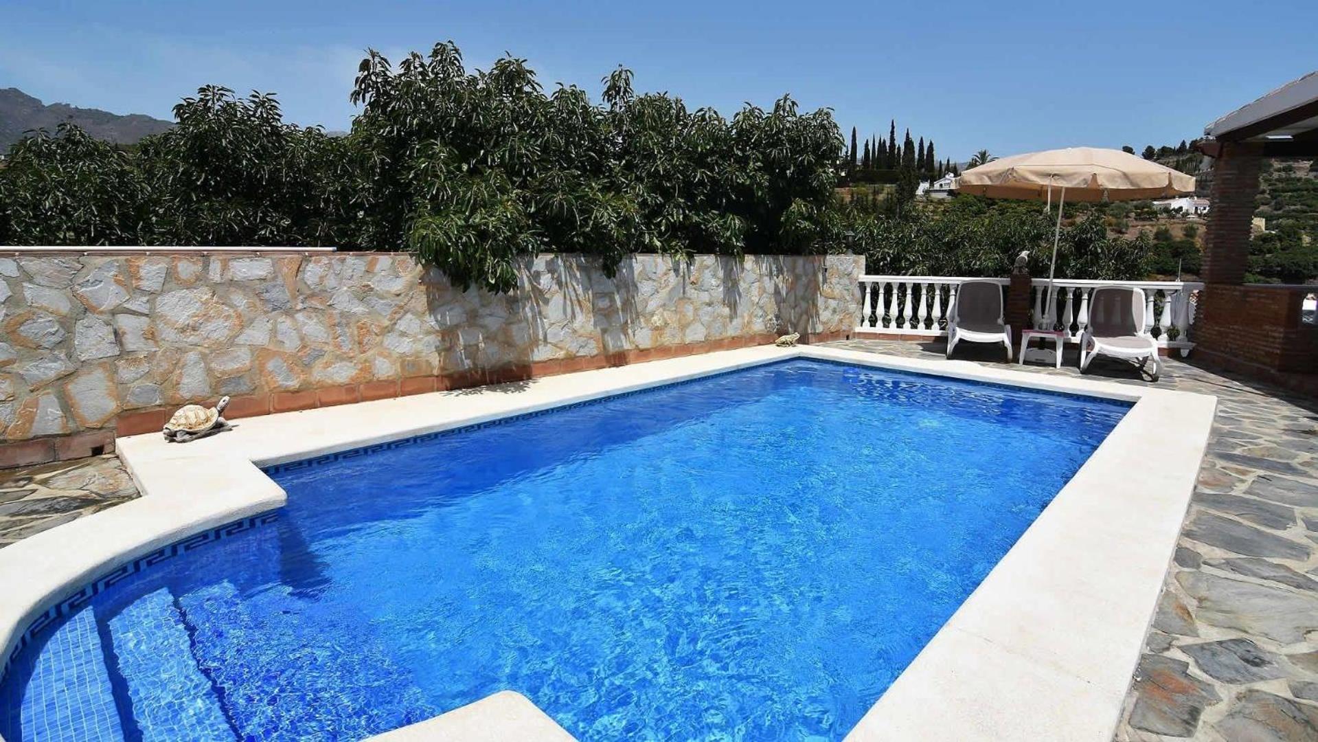 Ferienhaus Mit Privatpool Fuer 4 Personen Ca 90 Qm In Frigiliana, Andalusien Costa Del Sol Villa Nerja Buitenkant foto