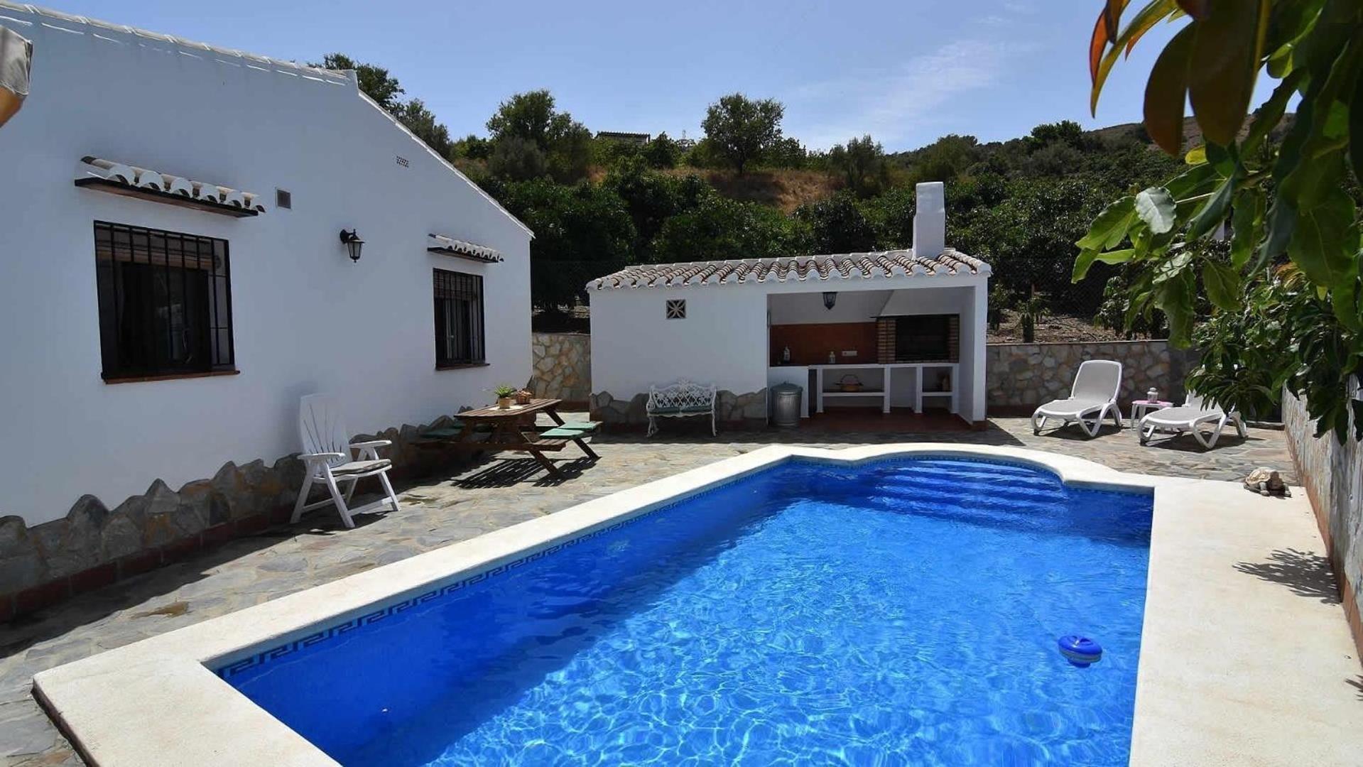 Ferienhaus Mit Privatpool Fuer 4 Personen Ca 90 Qm In Frigiliana, Andalusien Costa Del Sol Villa Nerja Buitenkant foto